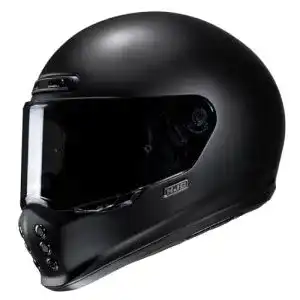 HJC V10 Integral-Motorradhelm in Schwarz Matt Größe L
