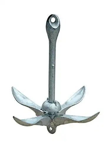 Bootsanker Navyline Faltklappanker aus verzinktem Stahl, 2,5 kg
