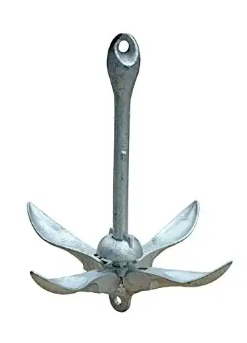 Bootsanker Navyline Faltklappanker aus verzinktem Stahl, 2,5 kg