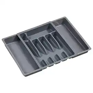 Besteckeinsatz Kesper 30087 Besteckkasten ausziehbar, Kunststoff