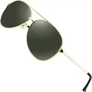 ATTCL Klassische Piloten Sonnenbrille mit polarisierten Gläsern