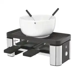 Mini-Raclette WMF Küchenminis für zwei Personen aus Edelstahl