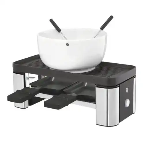 Mini-Raclette WMF Küchenminis für zwei Personen aus Edelstahl