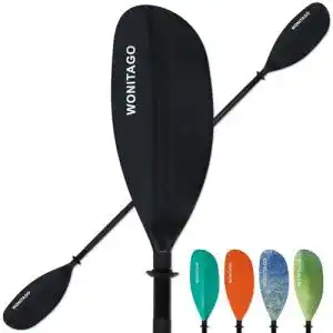 Kajak Paddel mit Aluminiumschaft von XUXIAKE, 3-teilig, 210-230 cm