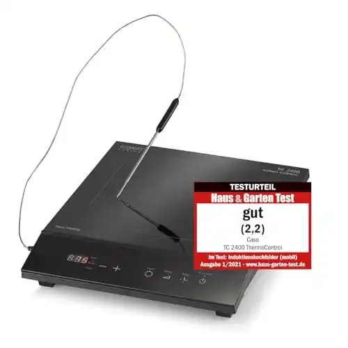 Caso Induktionskochfeld TC2400 Thermo Control mit Thermometer