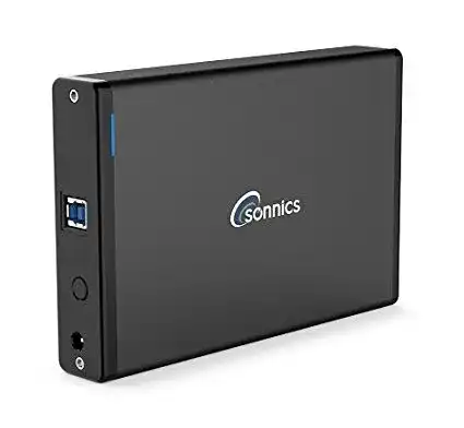 Externe Festplatte 3,5 Zoll Sonnics 2TB USB 3.0 für Desktop