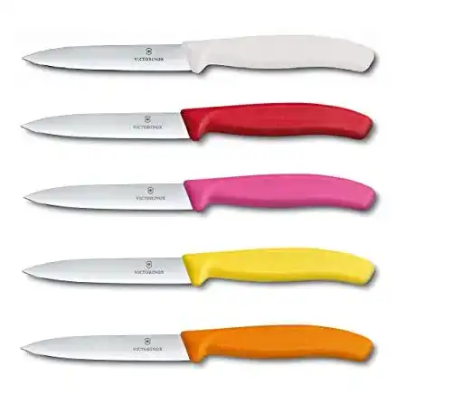 Gemüsemesser Victorinox 5-tlg Set Swiss Classic Multicolor, 10 cm