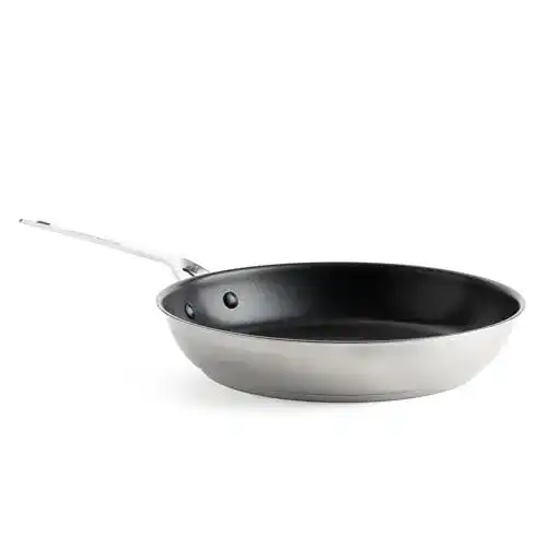 KitchenAid Edelstahl Bratpfanne 28 cm mit keramischer Antihaftbeschichtung