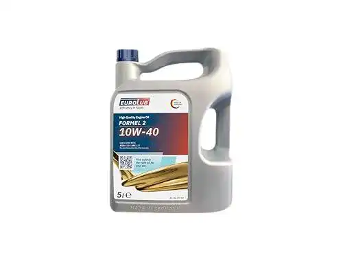 Motoröl 10W-40 Eurolub Formel 2 SAE 10W-40, 5 Liter