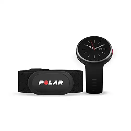 Polar Vantage V2 GPS Multisportuhr mit Pulsmessung am Handgelenk