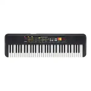 Yamaha PSR-F52 E-Piano Digital Keyboard in Schwarz