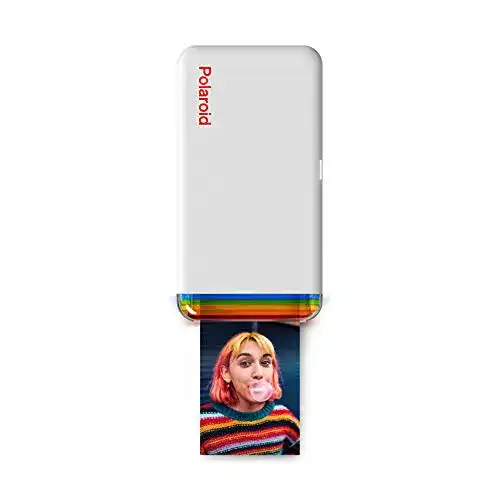 Mobiler Drucker Polaroid Hi-Print 2×3 Pocket Fotodrucker in Weiß