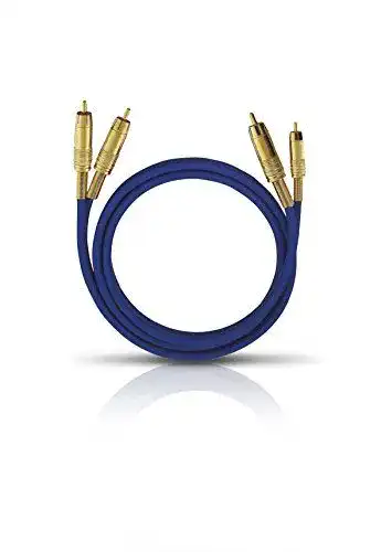 Oehlbach Cinch-Kabel NF 1 Master 100 für Stereoanlagen