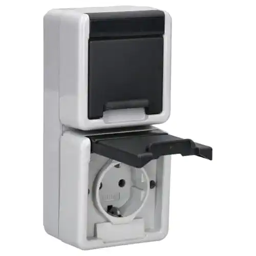 Gira 78030 Doppelsteckdose Schuko 078030 für intelligente Gebäudetechnik