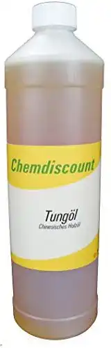 Tungöl Chemdiscount 1 Liter Echtes chinesisches Holzöl