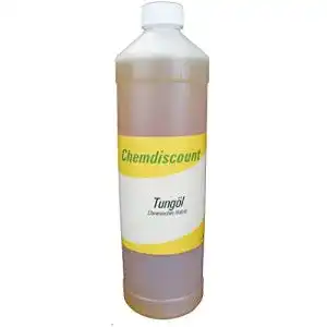 Tungöl Chemdiscount 1 Liter Echtes chinesisches Holzöl