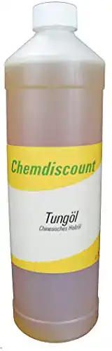 Tungöl Chemdiscount 1 Liter Echtes chinesisches Holzöl