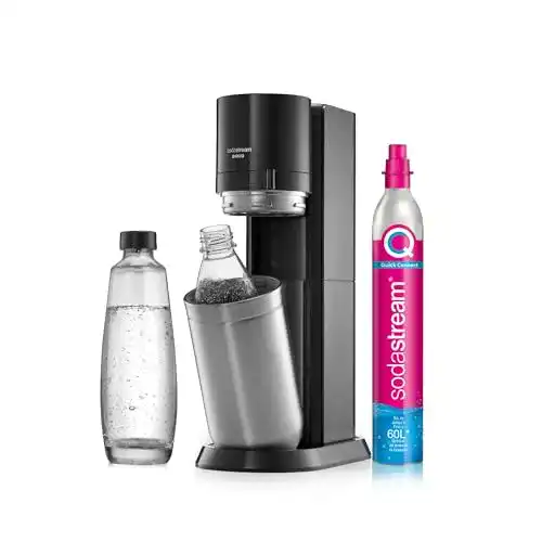 SodaStream E-DUO Wassersprudler mit CO2-Zylinder und Flaschen