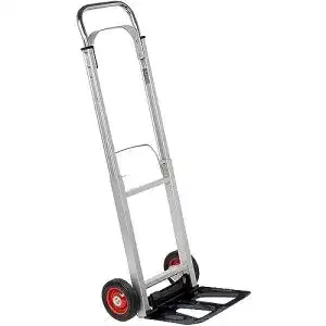 Alu Sackkarre faltbarer Handwagen Aluminium mit pannensicheren Reifen