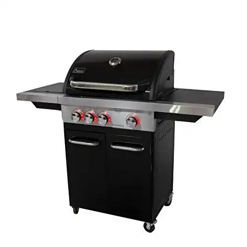 Activa Gasgrill mit 3 Brennern und Infrarot Seitenbrenner