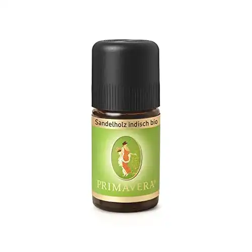 Sandelholzöl Primavera Bio 5 ml – Ätherisches Aromaöl für Aromatherapie