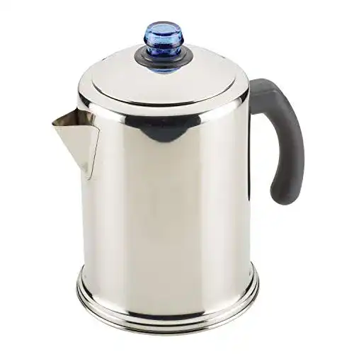 Perkolator Farberware aus Edelstahl für 12 Tassen