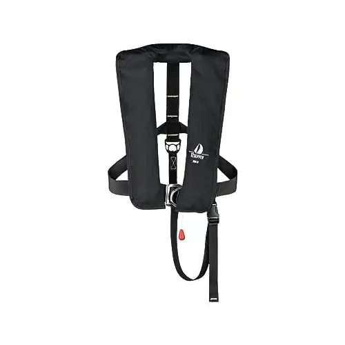 Rettungsweste Automatik 12Skipper ISO 300N für Erwachsene