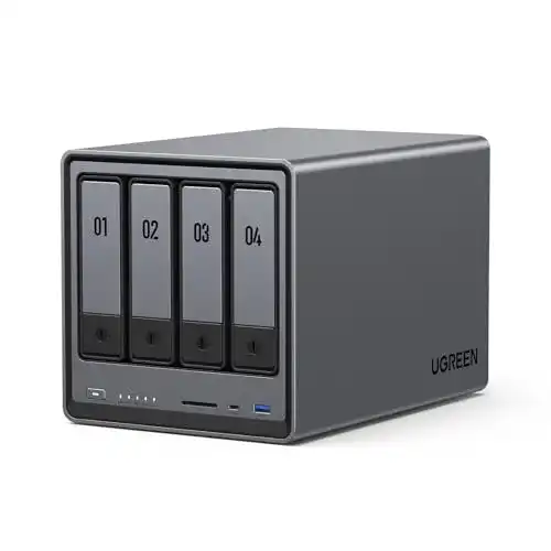UGREEN NASync DXP4800 4-Bay NAS Server mit Intel N100 und 8GB DDR5