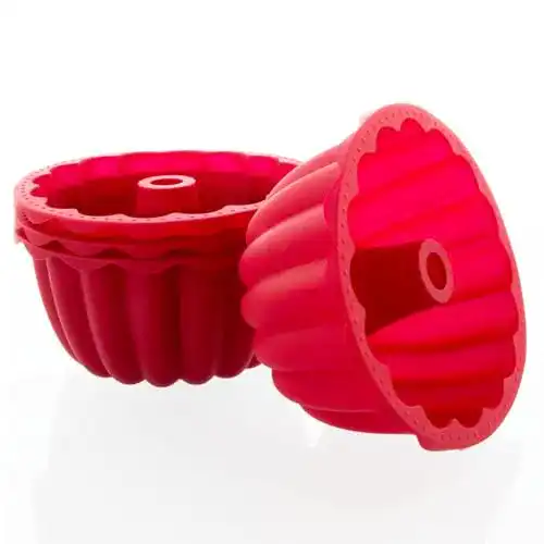 Puddingform Coolinato – Silikon Backform Dessertform 500ml 4er Set