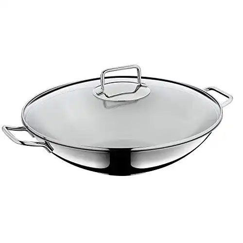 Wok-Set mit Deckel von WMF Macao, Induktion, 36 cm, 2-teilig