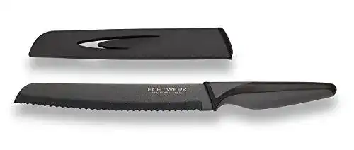 Echtwerk Brotmesser aus Edelstahl mit Wellenschliff EW-SS-0130