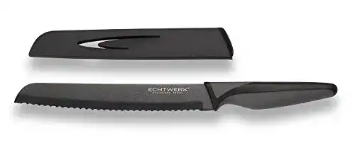 Echtwerk Brotmesser aus Edelstahl mit Wellenschliff EW-SS-0130
