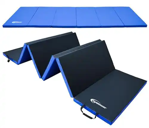 Judo Matten Eyepower 300×100 Klappbare Turnmatte für Zuhause