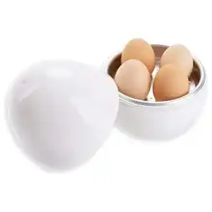Eierkocher für Mikrowelle von Ideal Swan Eierkochen leicht gemacht