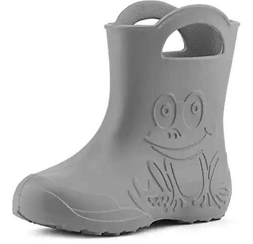 Ladeheid Eva Gummistiefel für Kinder Leicht und Wasserdicht