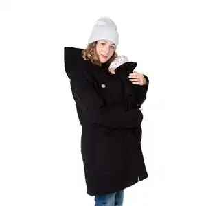 Tragejacke für Damen – 3in1 Wintermantel für Babytragen