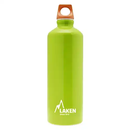 Trinkflasche aus Aluminium Laken Futura 0,75L ohne Plastik