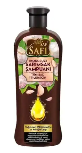 Knoblauchshampoo Saf Safi Geruchsfreies Shampoo mit Olivenöl