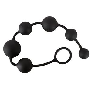 Analkugel Black Velvets Anal Beads – Kette für Analtraining