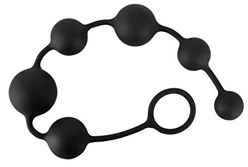 Analkugel Black Velvets Anal Beads – Kette für Analtraining