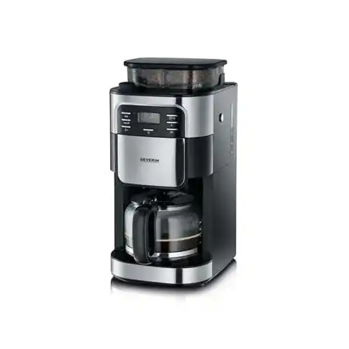 Kaffeemaschine mit Mahlwerk von Severin und Glaskanne