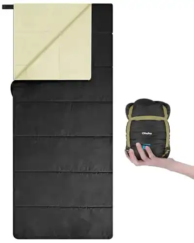 Ultraleichter Schlafsack von Ohuhu mit kleinem Packmaß für Outdoor-Aktivitäten