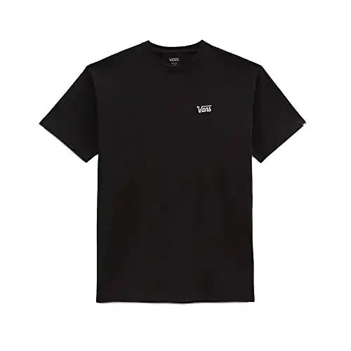 Vans Herren Mini-Script T-Shirt in Schwarz, Größe S