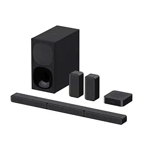5.1 Soundsystem Sony HT-S40R mit Soundbar und Subwoofer