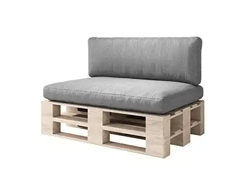 Sunnypillow Palettenkissen im 2er-Set für Innen und Außen