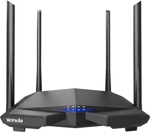 Tenda AC6 Dualband WLAN Router mit 867 Mbit/s und 4 Antennen