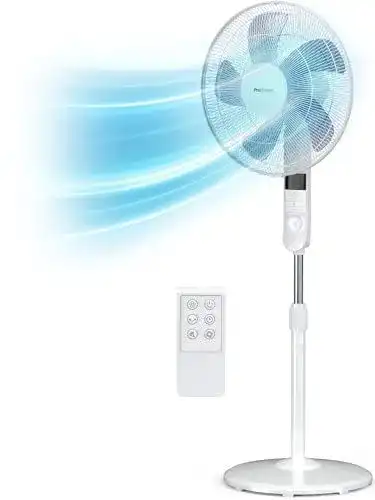 Standventilator Pro Breeze 40 cm mit Fernbedienung und Timer