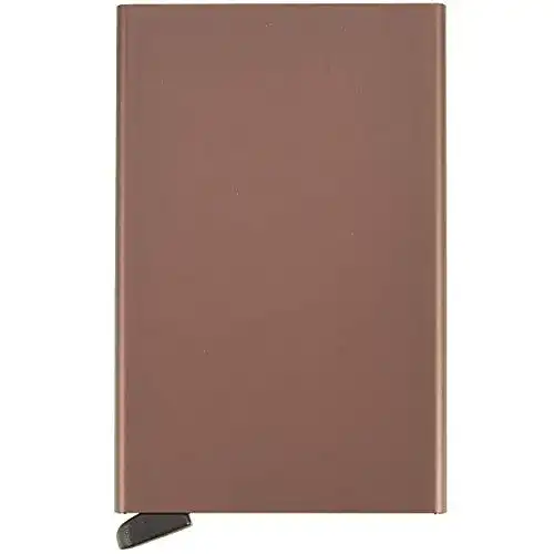 Secrid Cardprotector Braun RFID-sicheres Kartenetui für Erwachsene