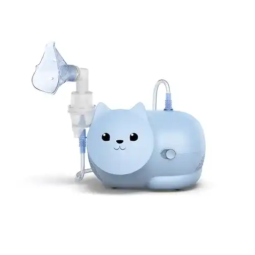 Omron Nami Cat Inhalationsgerät für Kinder zur Behandlung von Atemwegserkrankungen