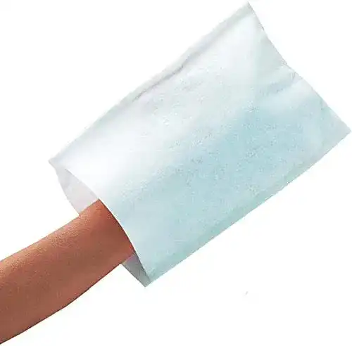 Einmalwaschlappen LPM, 100 Stück Einmal-Waschhandschuhe